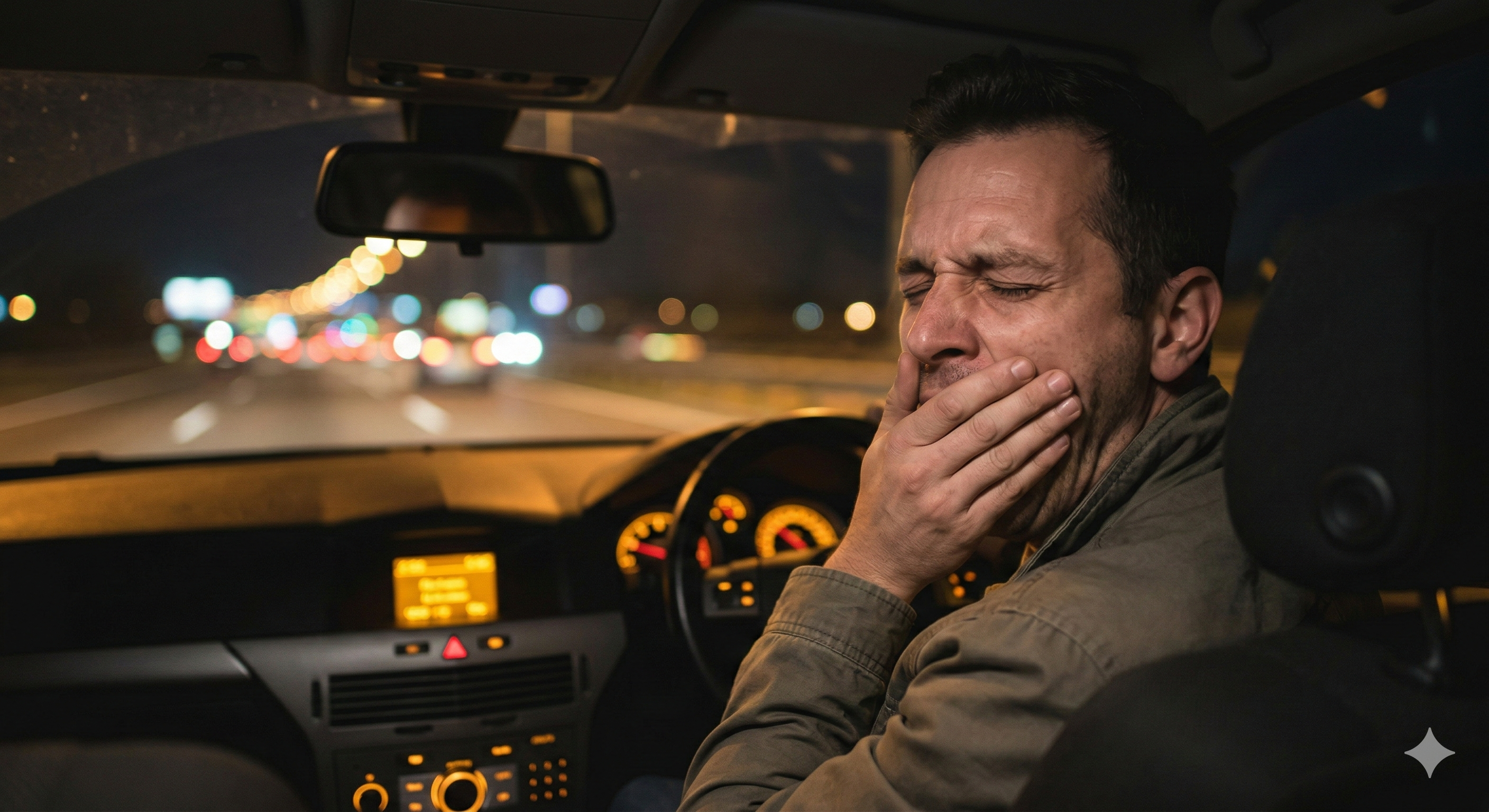 Driver resting