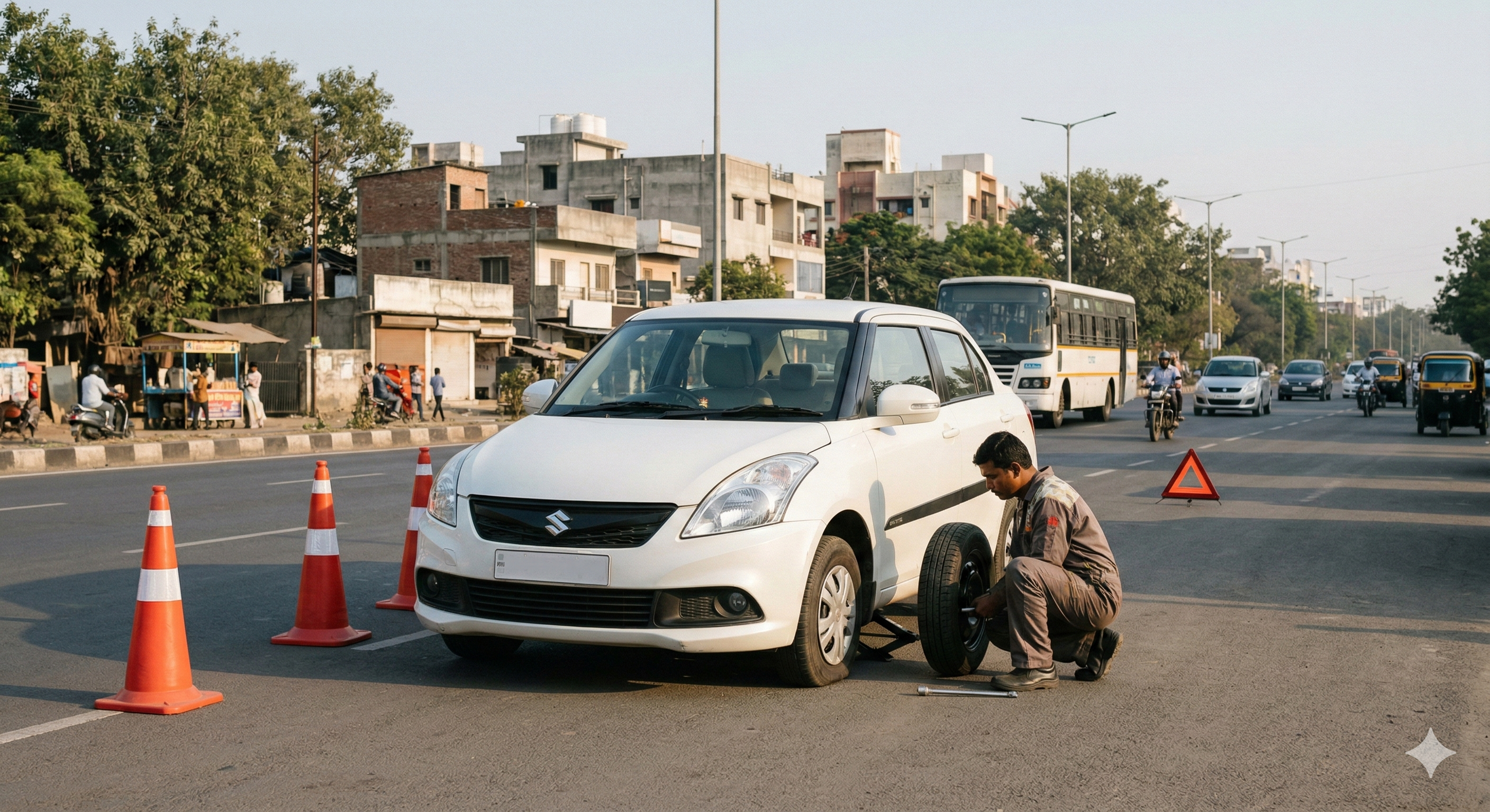 Tire puncture repair